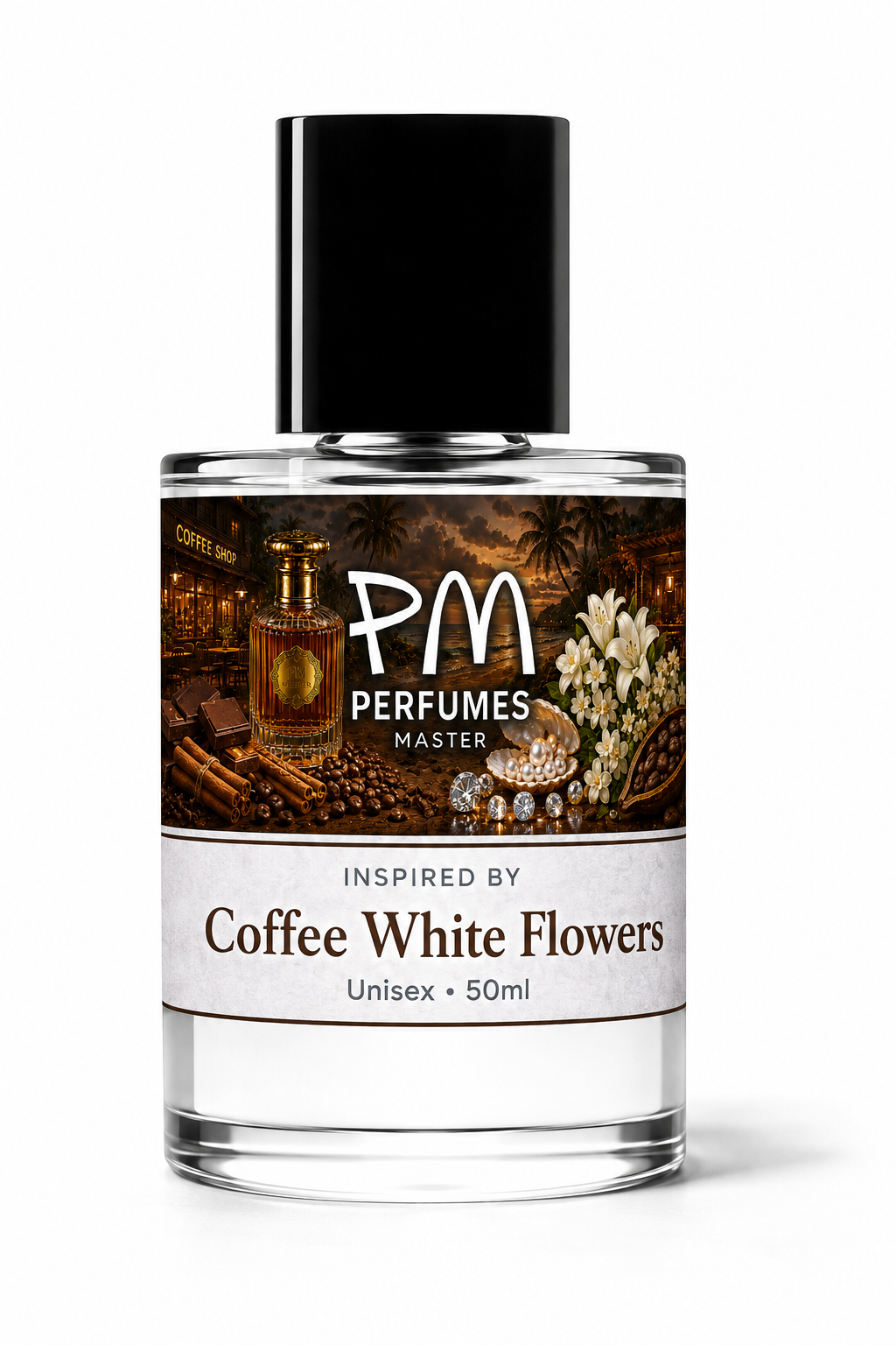 Inspired by Coffee White Flower