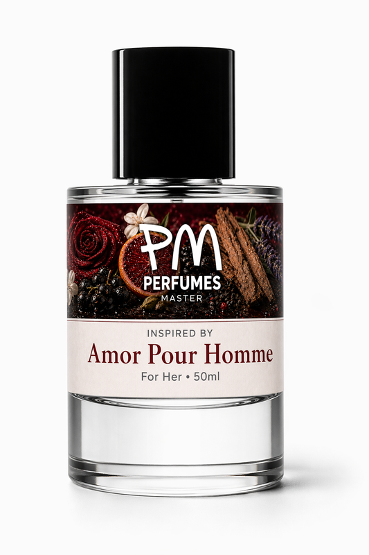 Inspired by Amor pour Homme Cacharel